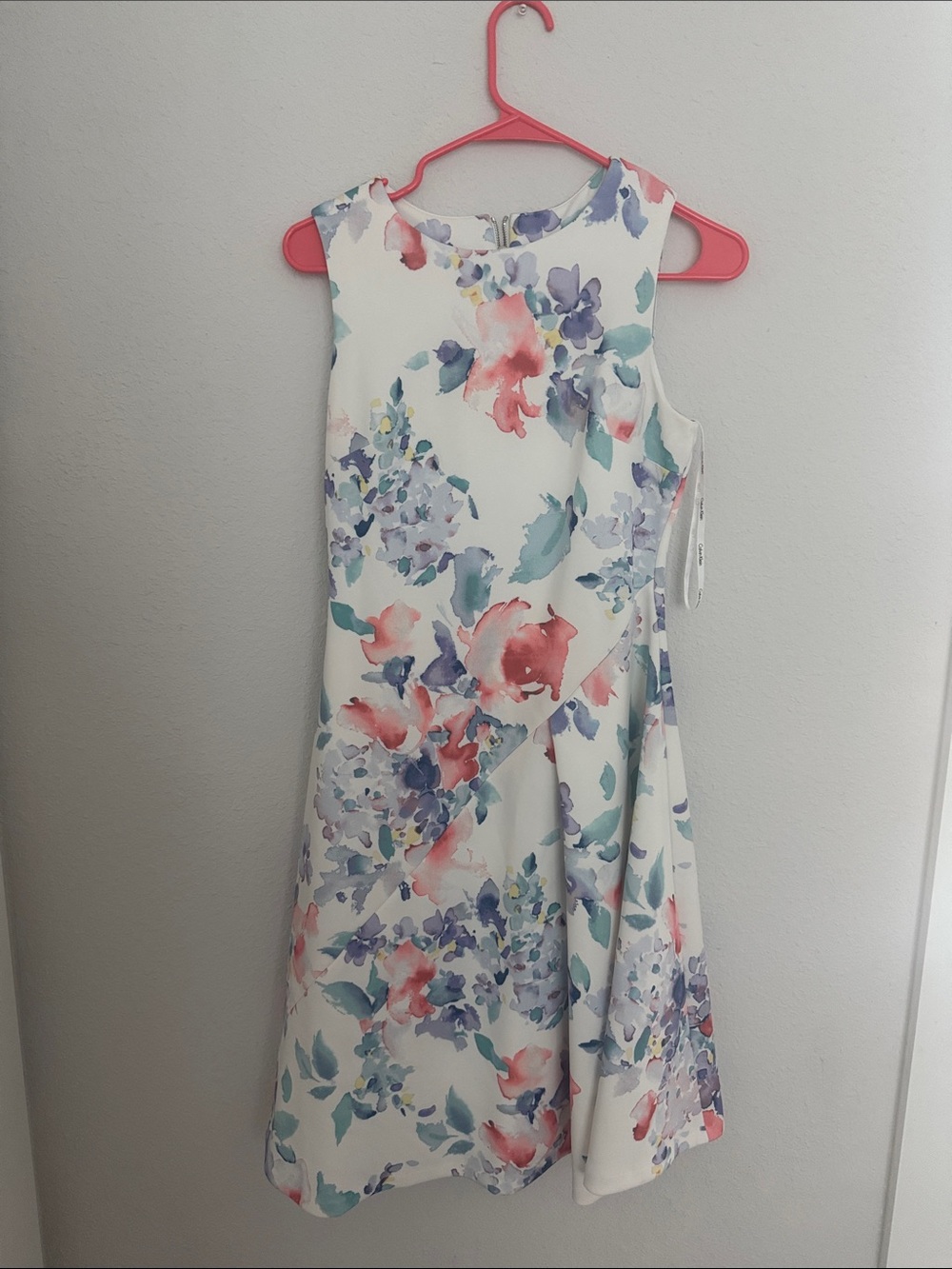 Calvin Klein floral dress EC size 4